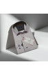Slim Fit Uzun Kol Desenli Saten Gömlek 3GMK312435002