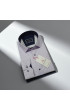 Slim Fit Uzun Kol Desenli Saten Gömlek 3GMK312435004 Slim Fit Uzun Kol Desenli Saten Gömlek 3GMK312435004