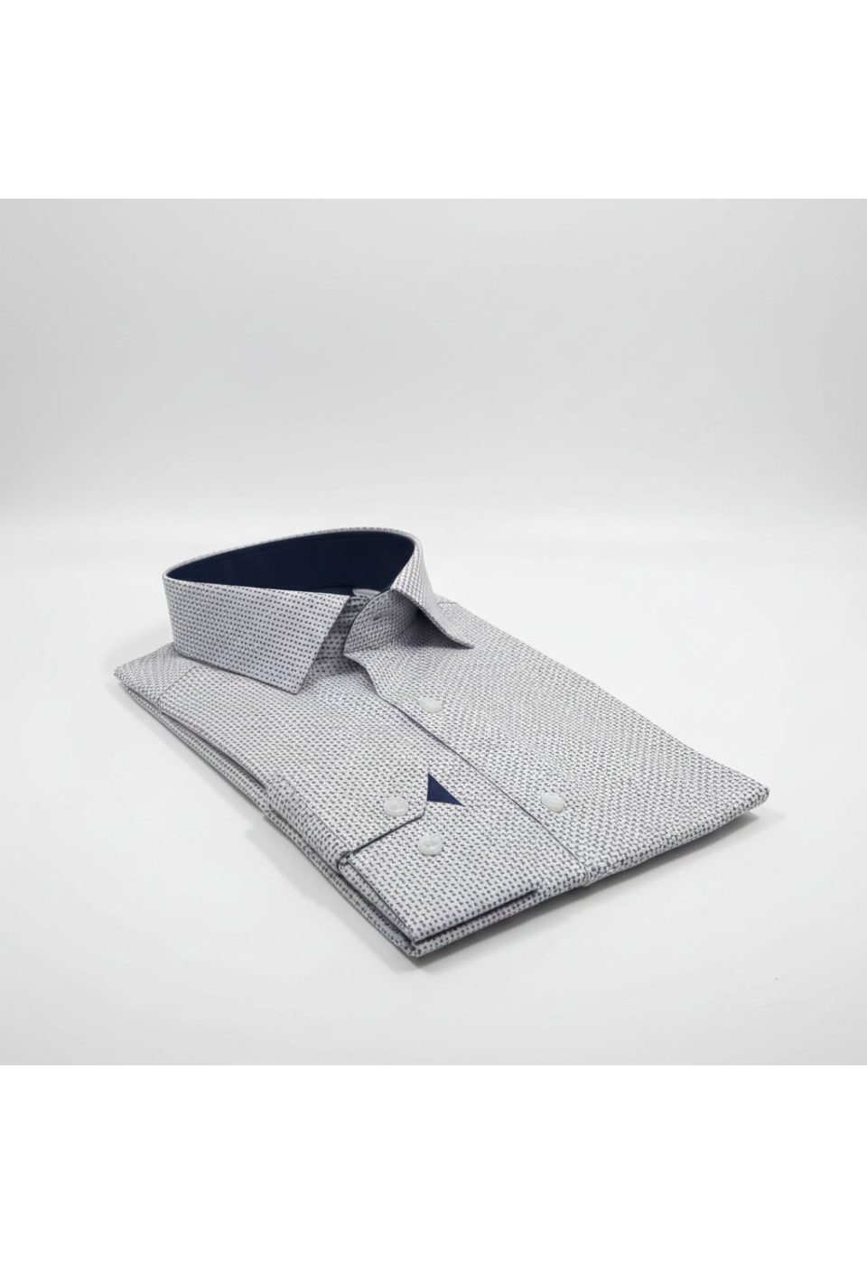 2436 CR SATIN 003 Slim Fit Uzun Kol Desenli Saten Gömlek 3GMK312436003 - Giovanni Fratelli