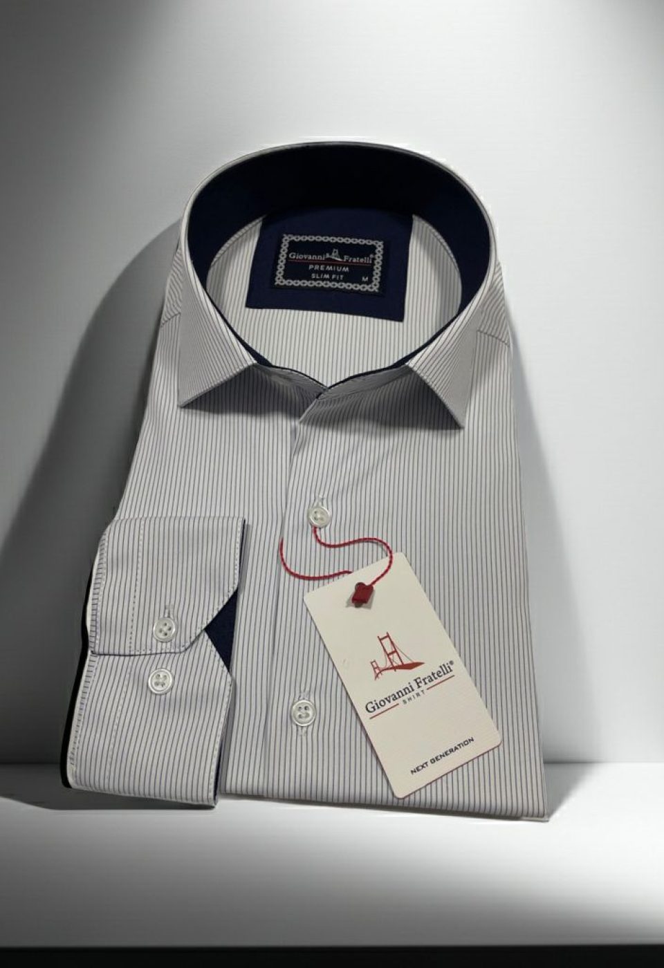 Fresh Slim Fit Uzun Kol Desenli Erkek Gömlek 3GMK312438001