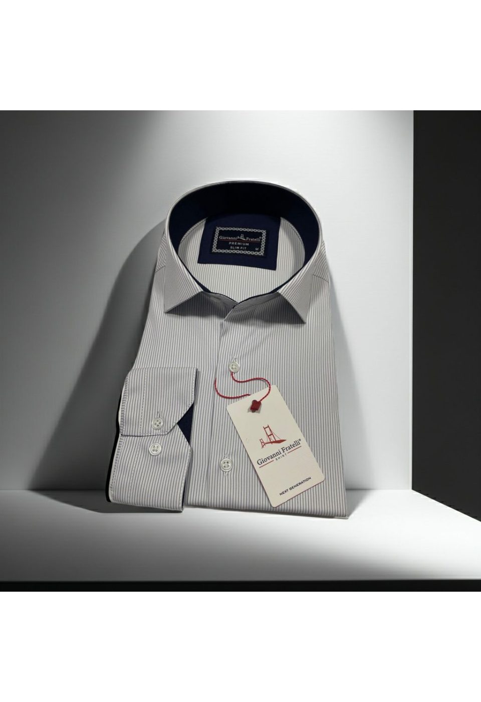 2438 CR FRESH 001 Fresh Slim Fit Uzun Kol Desenli Erkek Gömlek 3GMK312438001 - Giovanni Fratelli