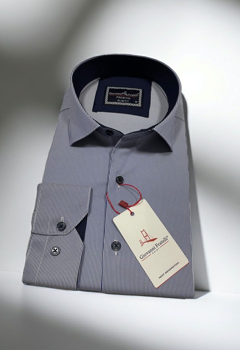 Fresh Slim Fit Uzun Kol Desenli Erkek Gömlek 3GMK312438002
