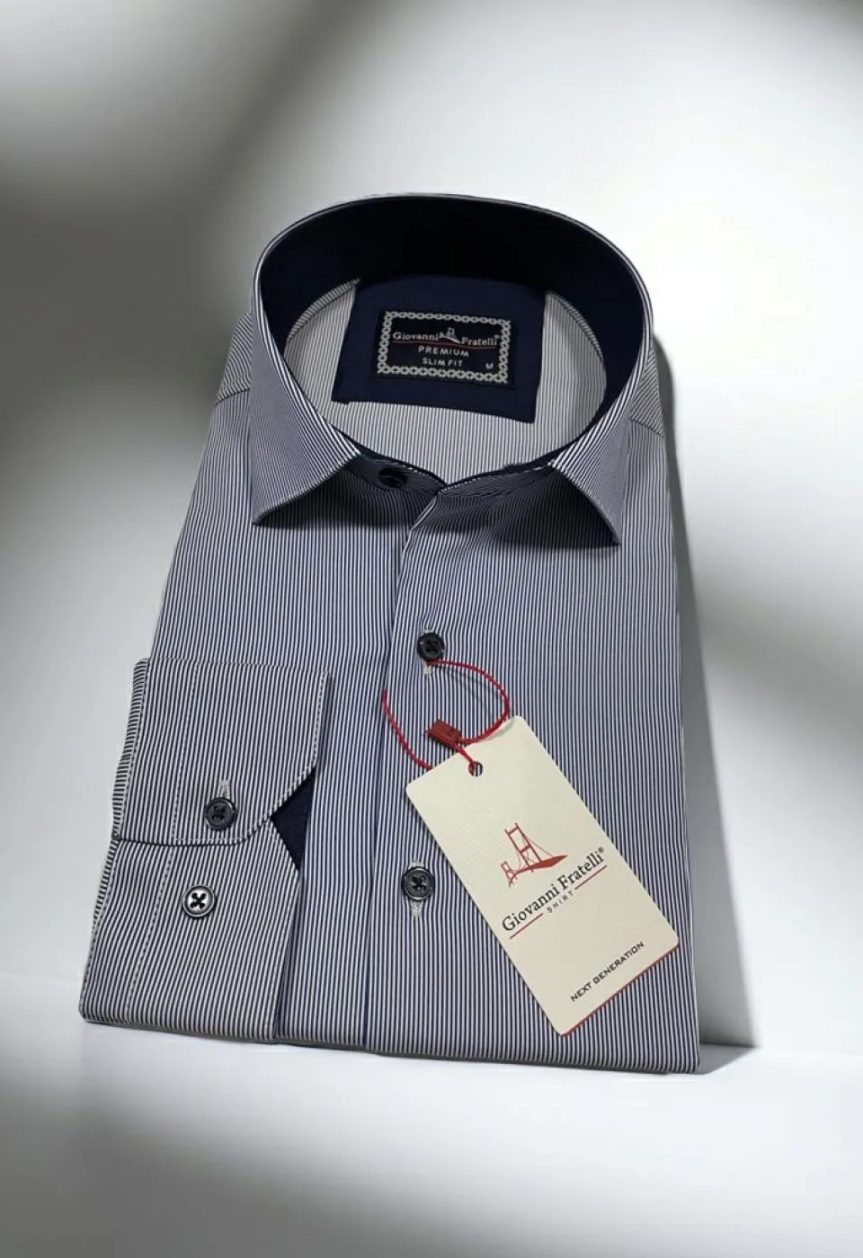 Fresh Slim Fit Uzun Kol Desenli Erkek Gömlek 3GMK312438002