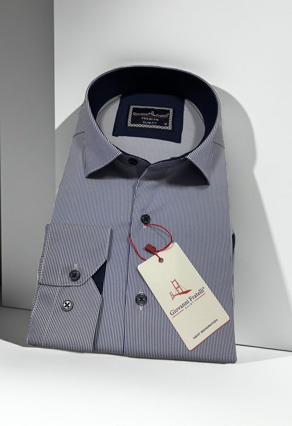 Fresh Slim Fit Uzun Kol Desenli Erkek Gömlek 3GMK312438002