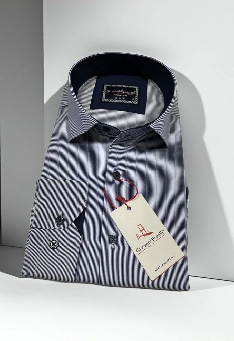 Fresh Slim Fit Uzun Kol Desenli Erkek Gömlek 3GMK312438002