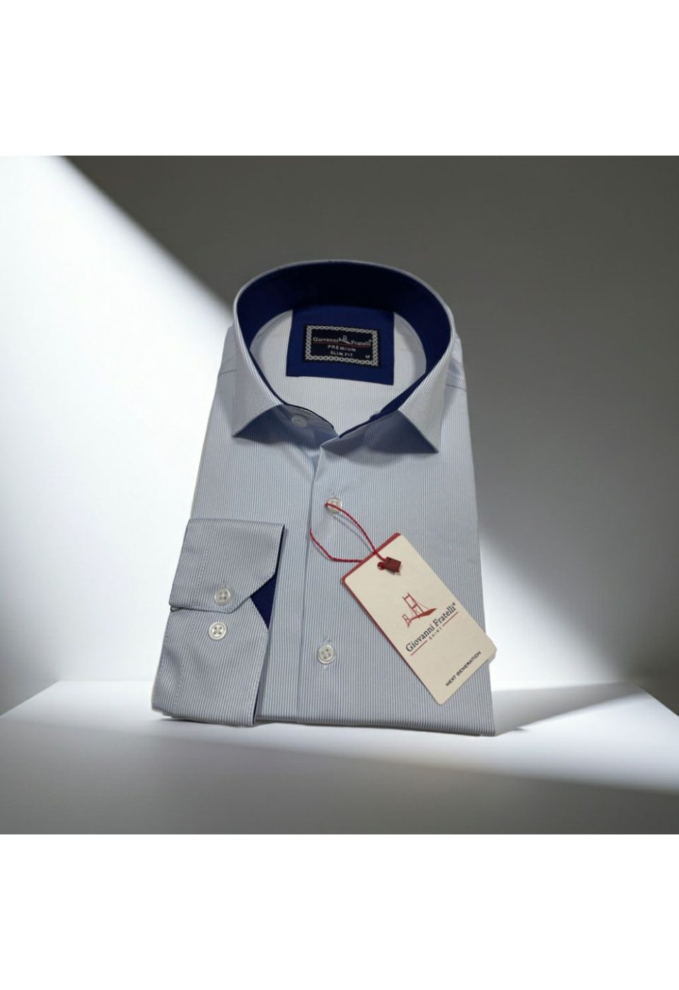 2438 CR FRESH 005 Fresh Slim Fit Uzun Kol Desenli Erkek Gömlek 3GMK312438005 - Giovanni Fratelli