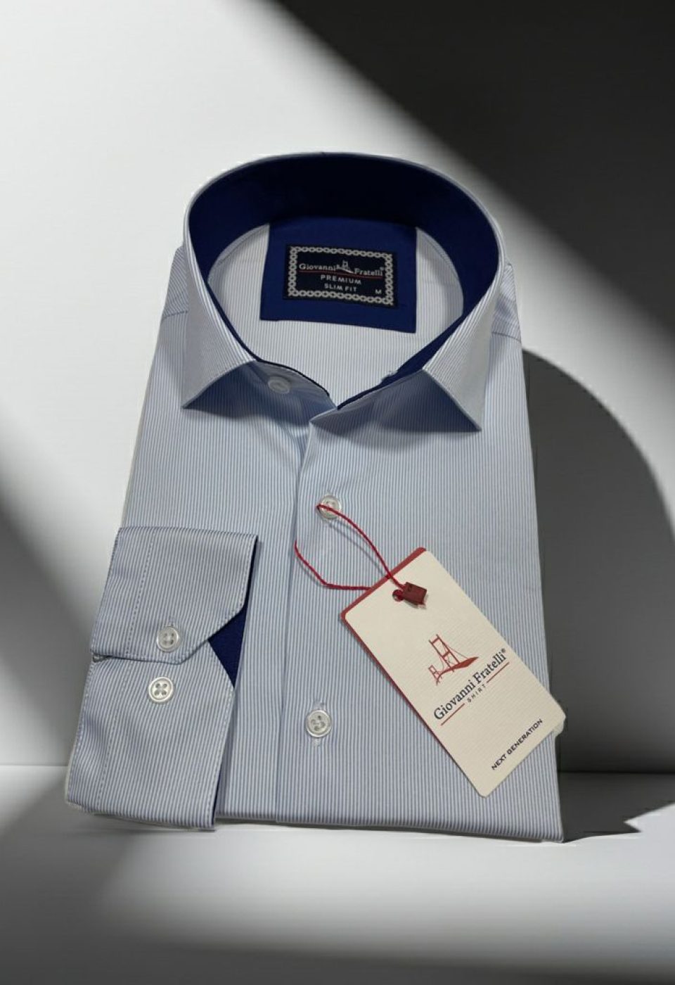Fresh Slim Fit Uzun Kol Desenli Erkek Gömlek 3GMK312438005
