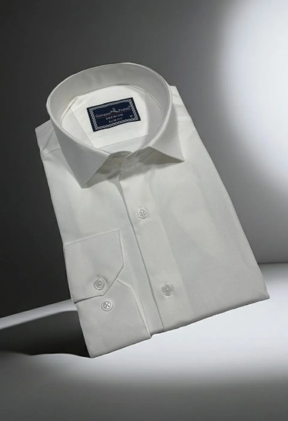 Slim Fit Uzun Kol Desenli Armürlü Jakar Erkek Gömlek 3GMK322450002
