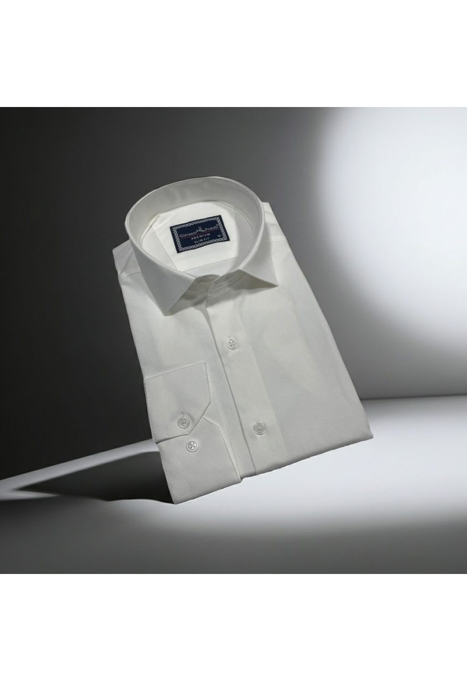 2450 CR JKR 002 Slim Fit Uzun Kol Desenli Armürlü Jakar Erkek Gömlek 3GMK322450002 - Giovanni Fratelli