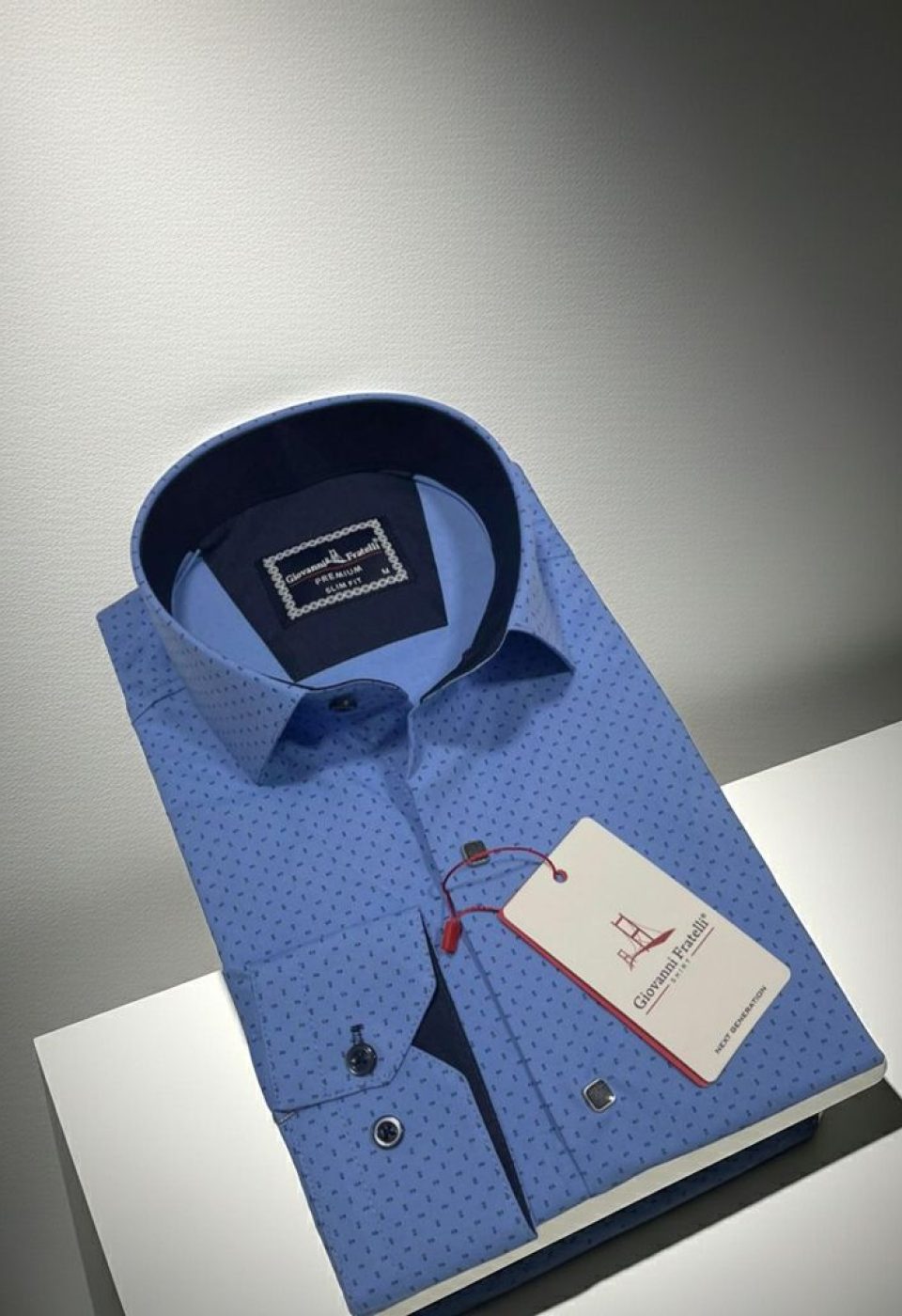 Slim Fit Uzun Kol Desenli Erkek Gömlek 3GMK312451002 Slim Fit Uzun Kol Desenli Erkek Gömlek 3GMK312451002