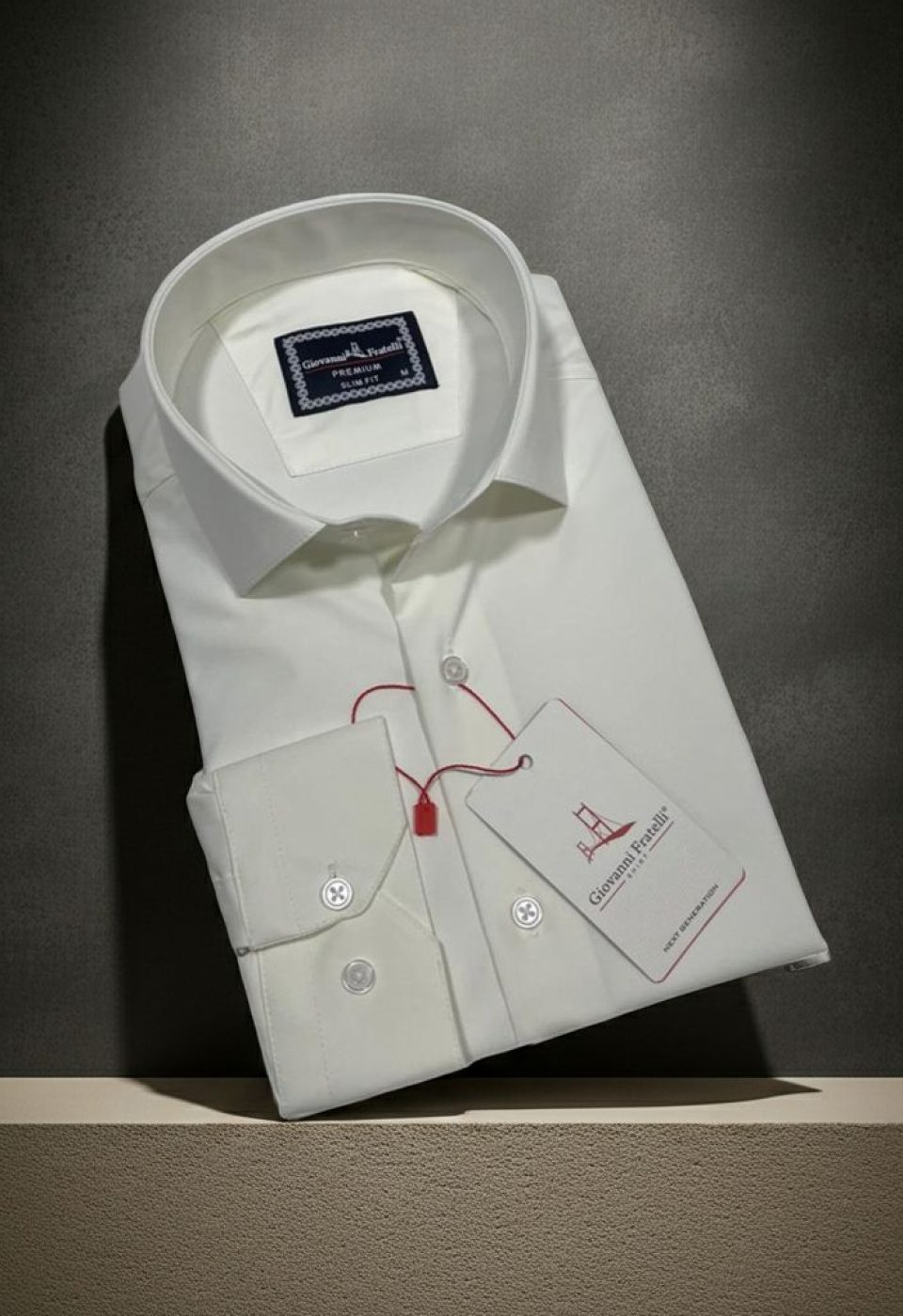 Non-iron Slim Fit Uzun Kol Düz Renk Erkek Gömlek 3GMK312458002