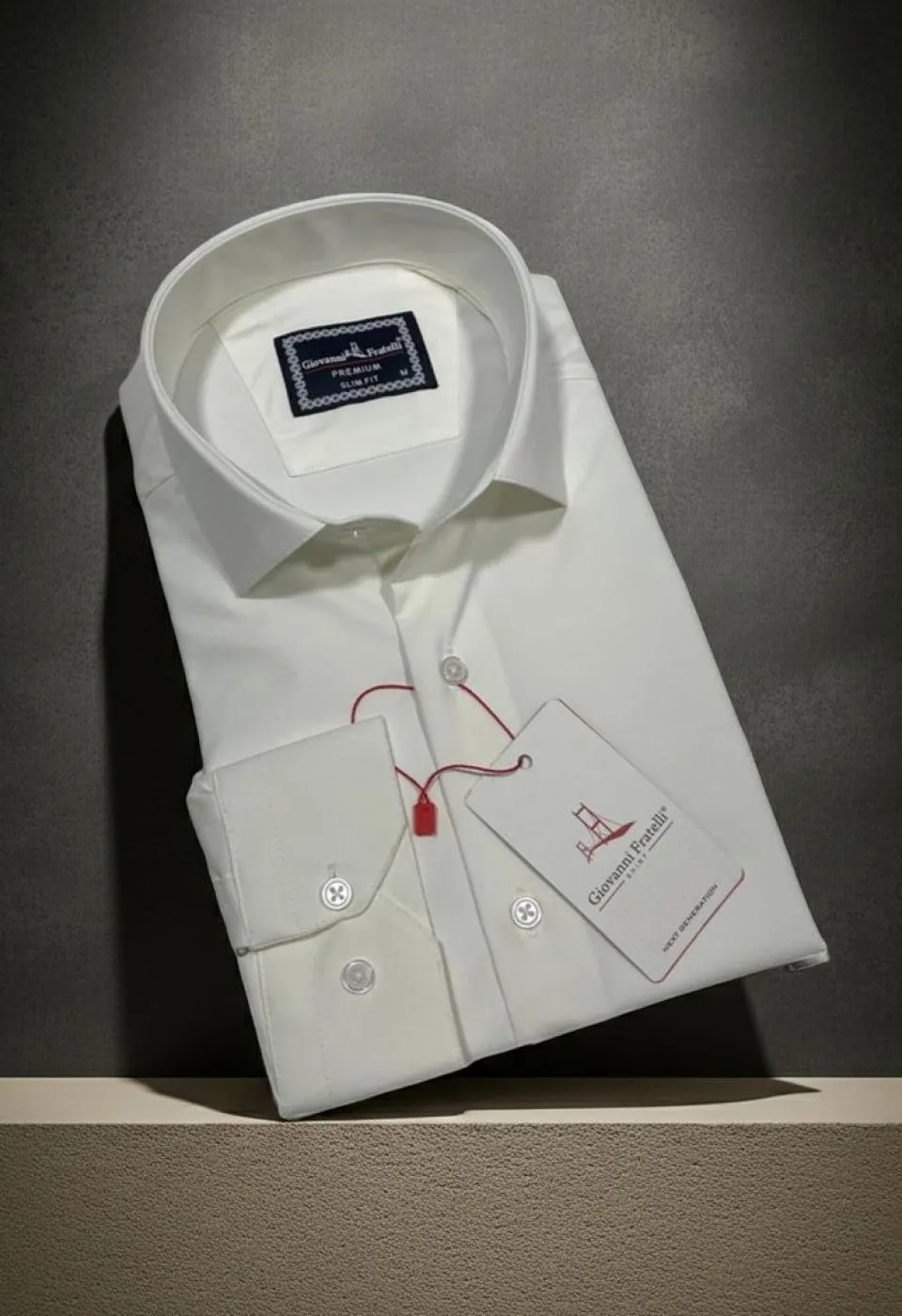 Non-iron Slim Fit Uzun Kol Düz Renk Erkek Gömlek 3GMK312458002