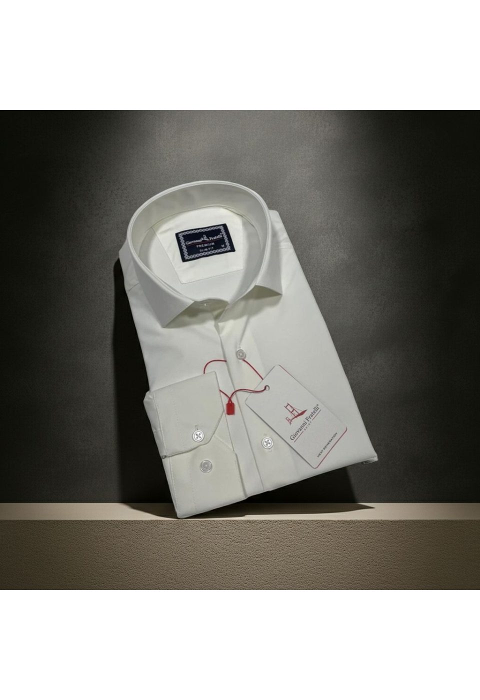 Non-iron Slim Fit Uzun Kol Düz Renk Erkek Gömlek 3GMK312458002 - Giovanni Fratelli