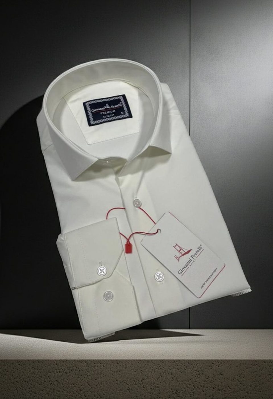 Non-iron Slim Fit Uzun Kol Düz Renk Erkek Gömlek 3GMK312458002 - Giovanni Fratelli