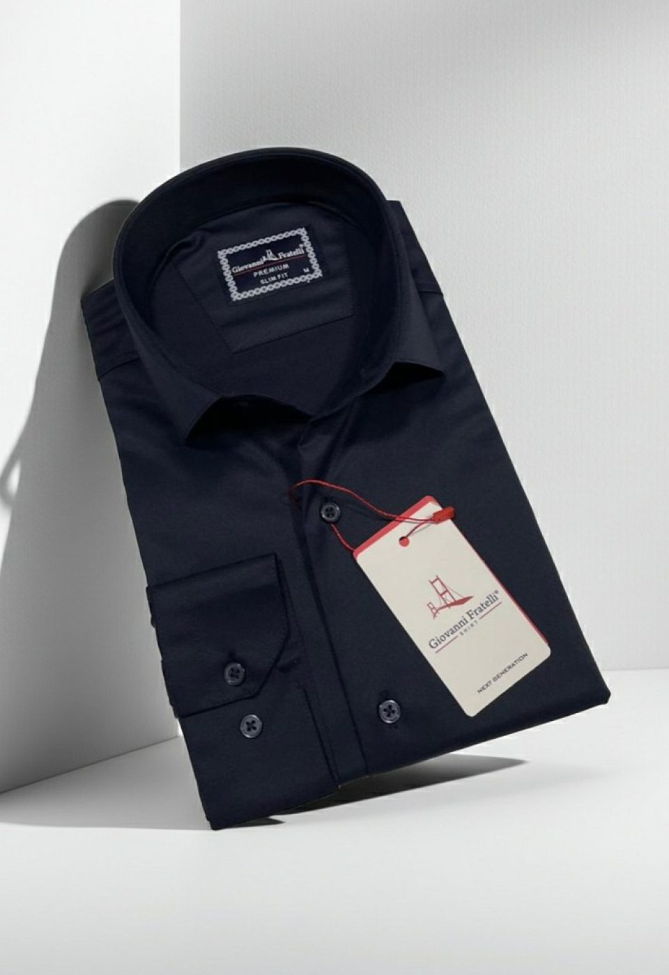 Non-iron Slim Fit Uzun Kol Düz Renk Erkek Gömlek 3GMK312458004