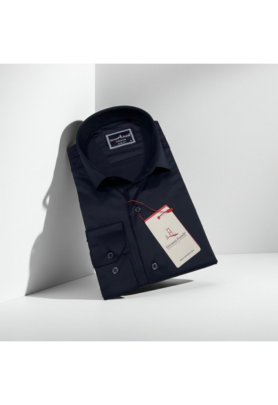 Non-iron Slim Fit Uzun Kol Düz Renk Erkek Gömlek 3GMK312458004 - Giovanni Fratelli