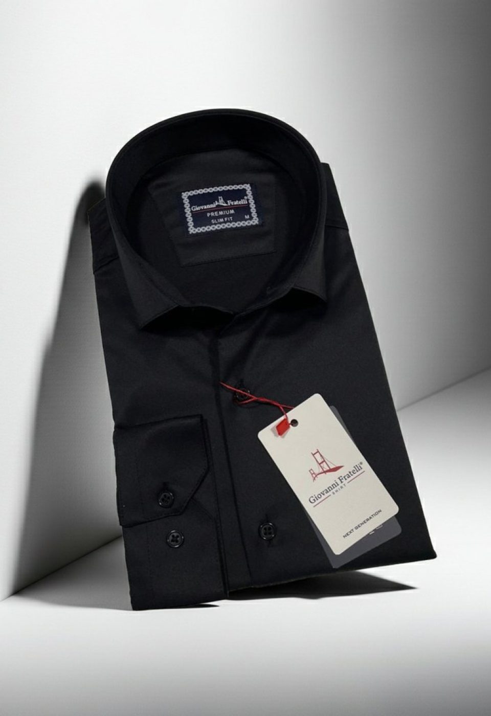 Non-iron Slim Fit Uzun Kol Düz Renk Erkek Gömlek 3GMK312458005