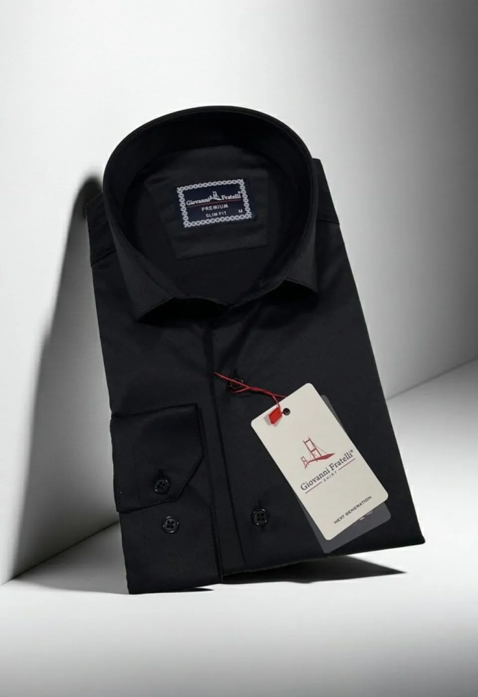 Non-iron Slim Fit Uzun Kol Düz Renk Erkek Gömlek 3GMK312458005