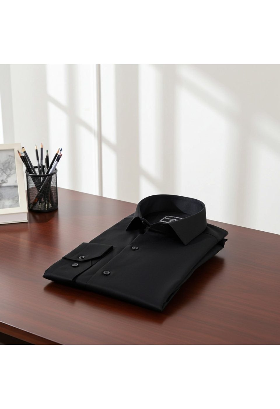 2458 CR NON IRON 005 Non-iron Slim Fit Uzun Kol Düz Renk Erkek Gömlek 3GMK312458005 - Giovanni Fratelli
