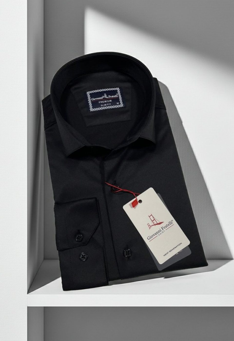 Non-iron Slim Fit Uzun Kol Düz Renk Erkek Gömlek 3GMK312458005