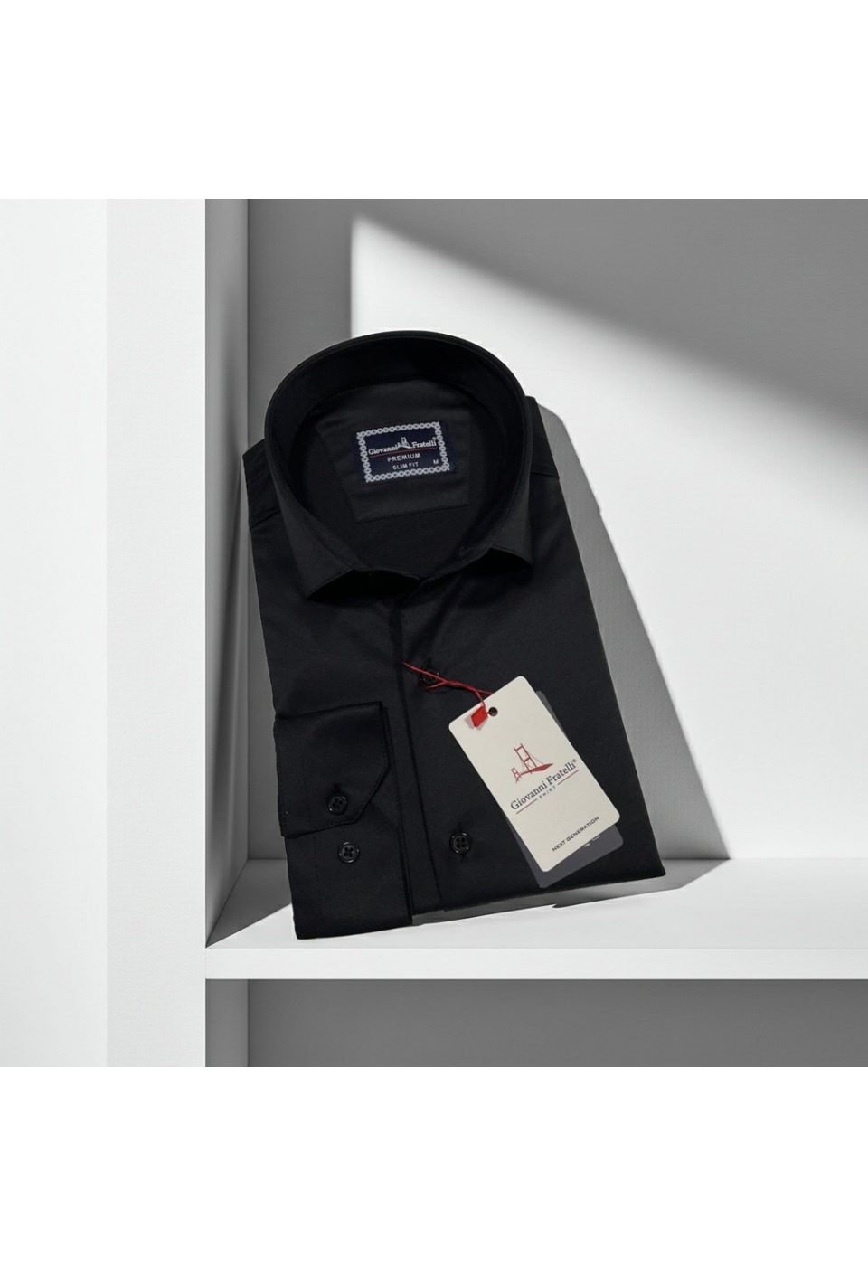 2458 CR NON IRON 005 Non-iron Slim Fit Uzun Kol Düz Renk Erkek Gömlek 3GMK312458005 - Giovanni Fratelli