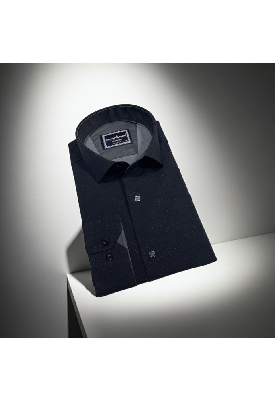2465 CR KOT 001 Slim Fit Uzun Kol Desenli Erkek Gömlek 3GMK312465001 - Giovanni Fratelli