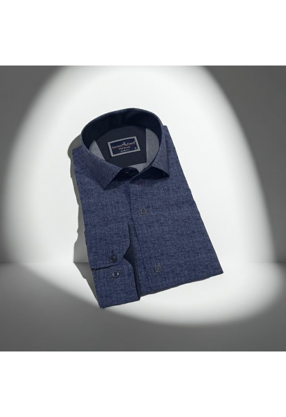 Slim Fit Uzun Kol Desenli Erkek Gömlek 3GMK312471001 - Giovanni Fratelli