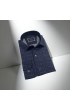 Slim Fit Uzun Kol Desenli Erkek Gömlek 3GMK312471004