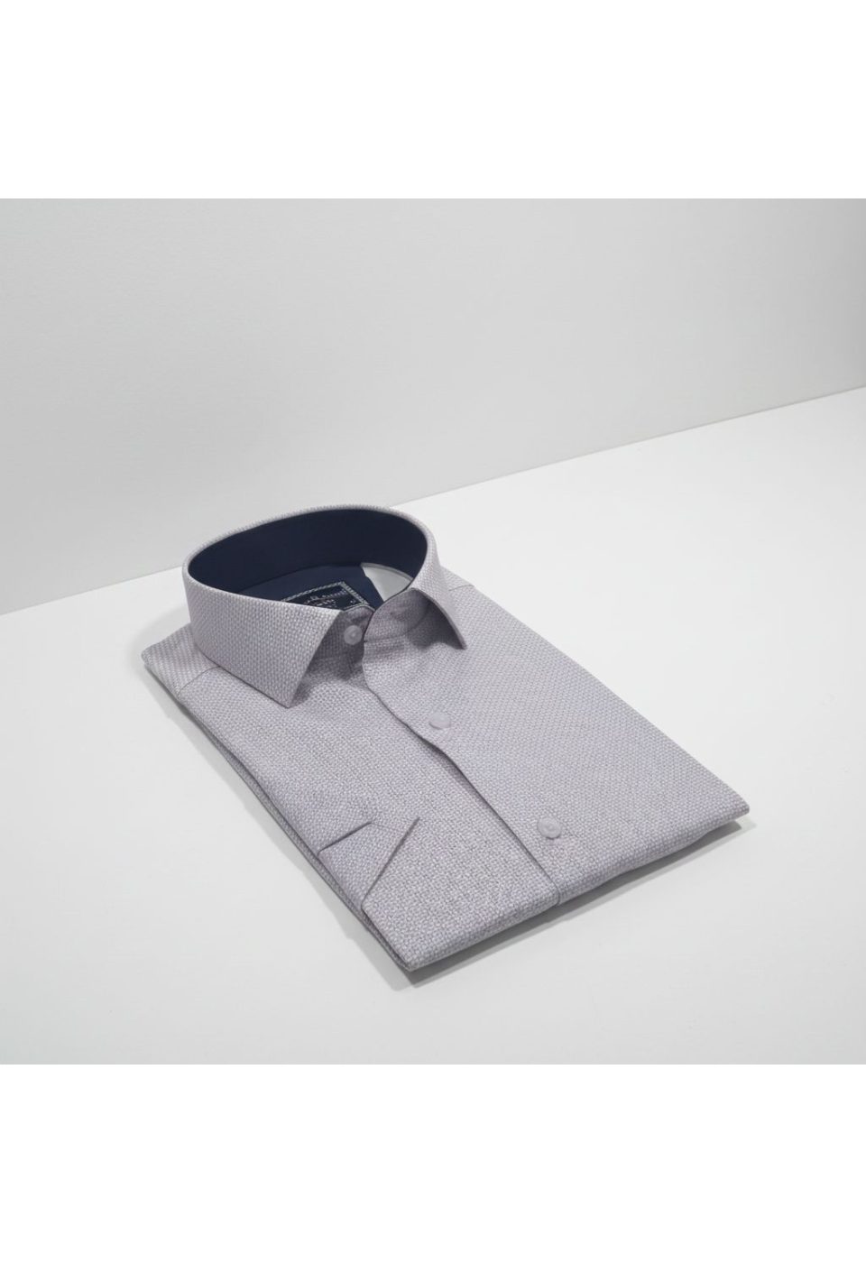 2788 CR K SATIN 010 Slim Fit Kısa Kol Desenli Saten Erkek Gömlek 3GMK312788010 - Giovanni Fratelli