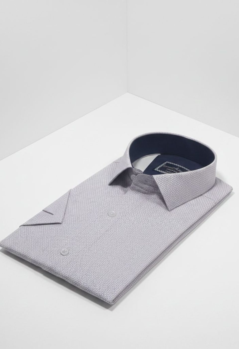 2788 CR K SATIN 010 Slim Fit Kısa Kol Desenli Saten Erkek Gömlek 3GMK312788010 - Giovanni Fratelli