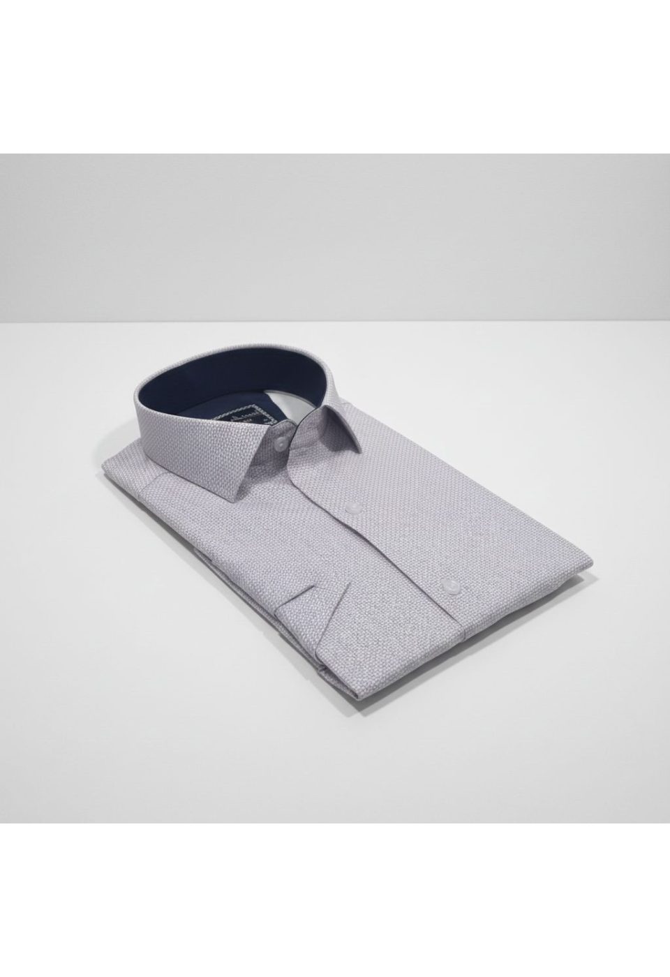 2788 CR K SATIN 010 Slim Fit Kısa Kol Desenli Saten Erkek Gömlek 3GMK312788010 - Giovanni Fratelli