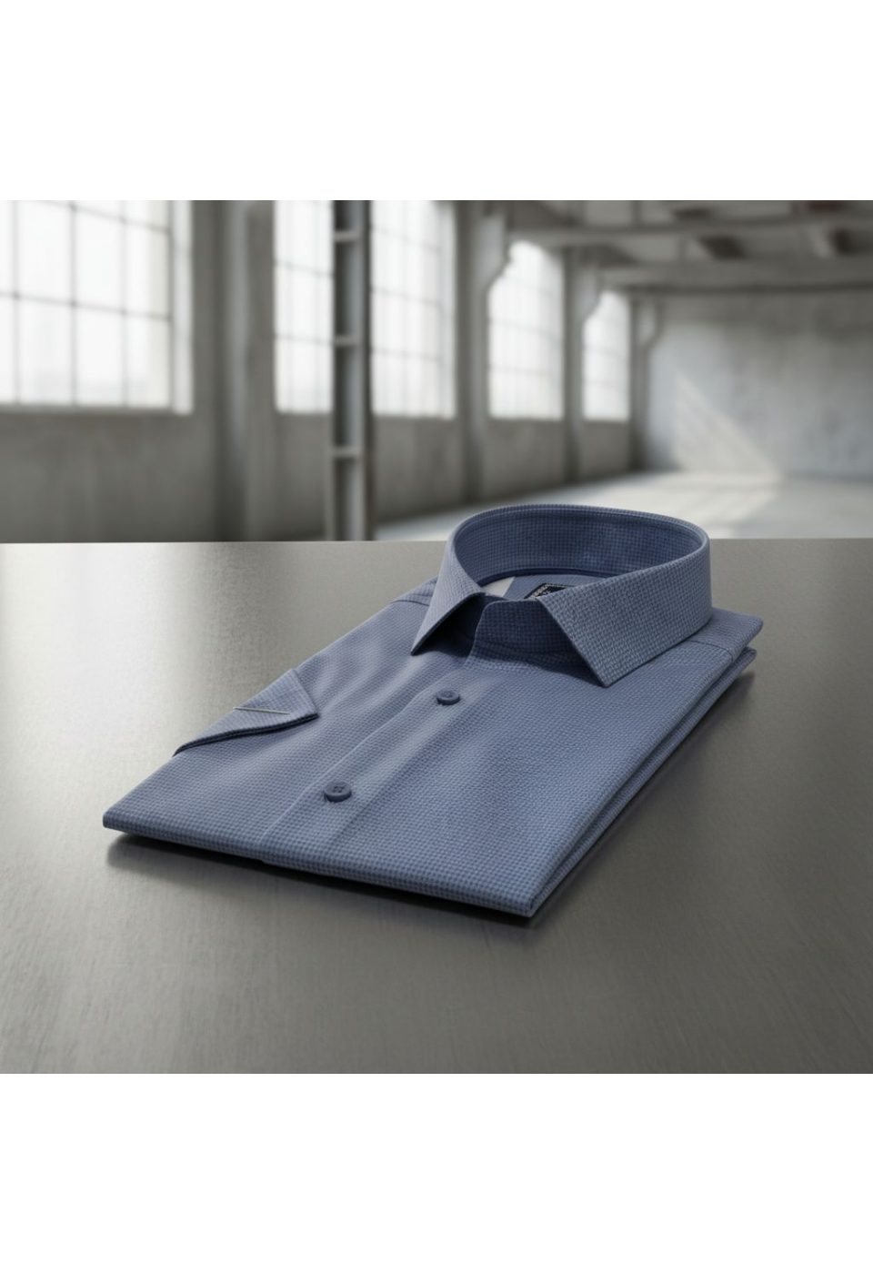 2789 CR K SATIN 001 Slim Fit Kısa Kol Desenli Saten Erkek Gömlek 3GMK312789001 - Giovanni Fratelli