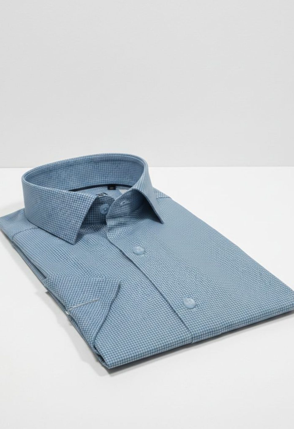 2789 CR K SATIN 002 Slim Fit Kısa Kol Desenli Saten Erkek Gömlek 3GMK312789002 - Giovanni Fratelli