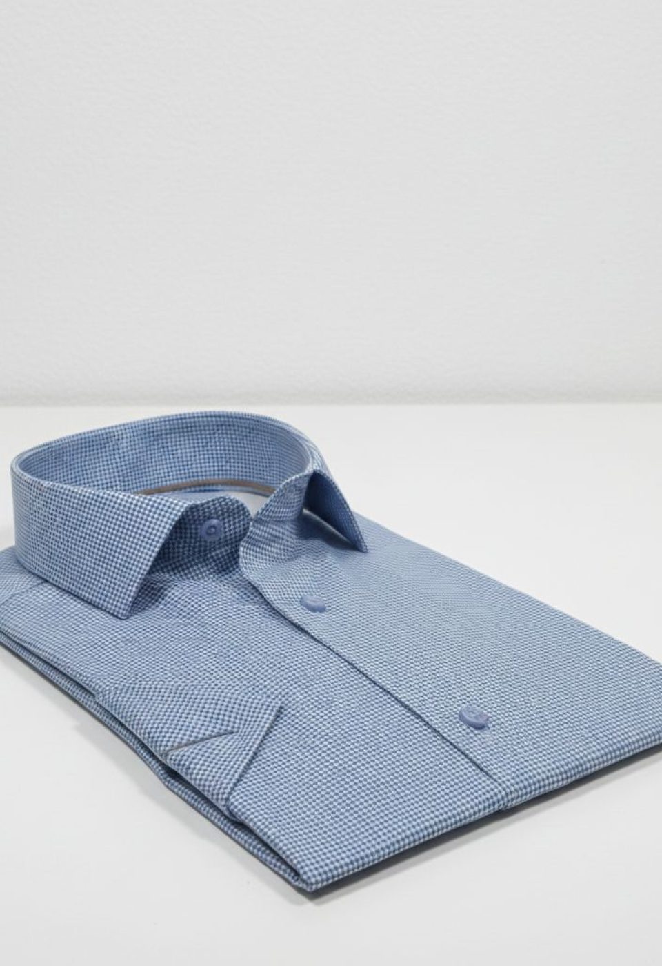 2789 CR K SATIN 005 Slim Fit Kısa Kol Desenli Saten Erkek Gömlek 3GMK312789005 - Giovanni Fratelli