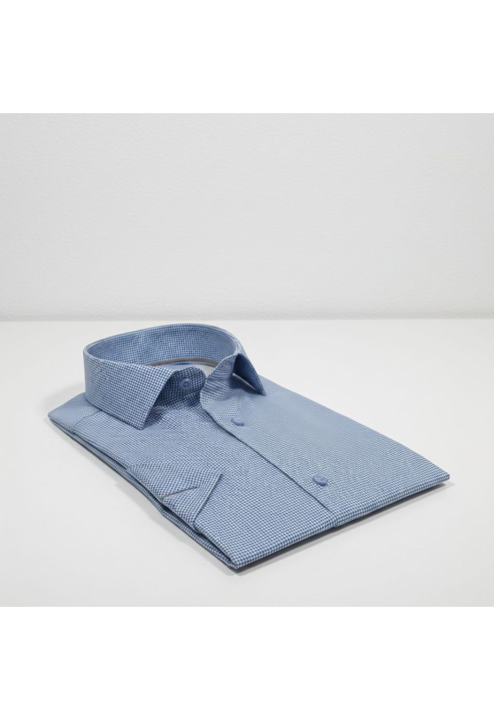 2789 CR K SATIN 005 Slim Fit Kısa Kol Desenli Saten Erkek Gömlek 3GMK312789005 - Giovanni Fratelli