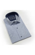Slim Fit Kısa Kol Desenli Erkek Gömlek 3GMK312791002 Slim Fit Kısa Kol Desenli Erkek Gömlek 3GMK312791002
