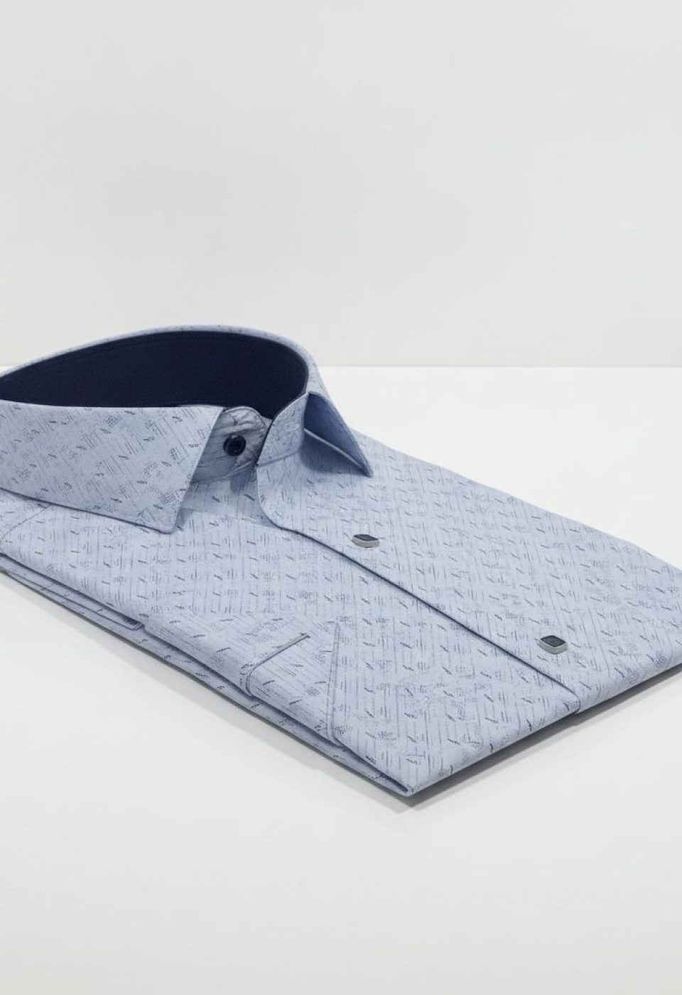 2791 CR K 002 Slim Fit Kısa Kol Desenli Erkek Gömlek 3GMK312791002 - Giovanni Fratelli