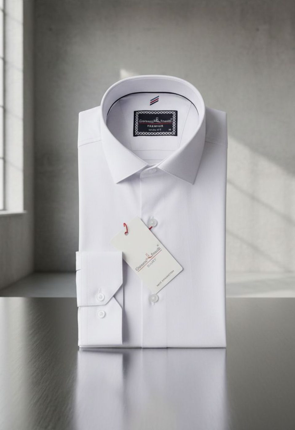 3013 CR SATIN 001 Slim Fit Uzun Kol Düz Renk Saten Erkek Gömlek 3GMK313013001 - Giovanni Fratelli