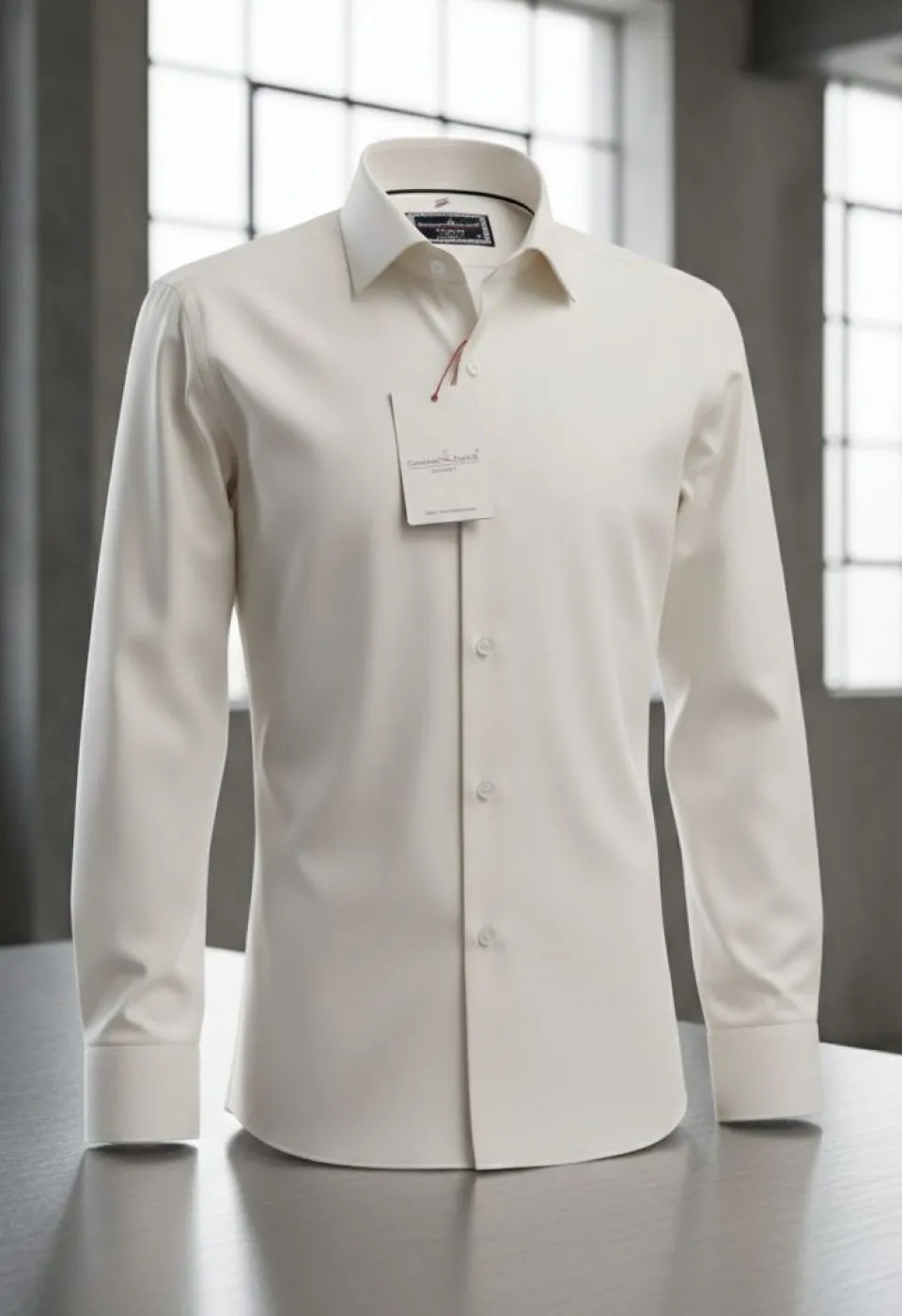 Slim Fit Uzun Kol Düz Renk Saten Erkek Gömlek 3GMK313013002 - Giovanni Fratelli