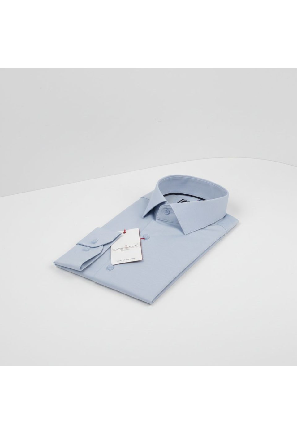 3013 CR SATIN 003 Slim Fit Uzun Kol Düz Renk Saten Erkek Gömlek 3GMK313013003 - Giovanni Fratelli