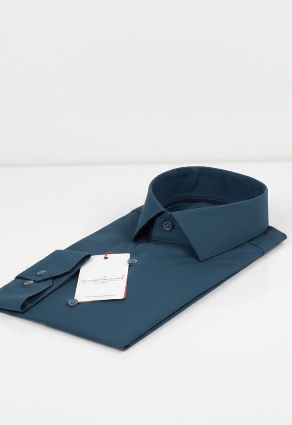 3013 CR SATIN 012 Slim Fit Uzun Kol Düz Renk Saten Erkek Gömlek 3GMK313013012 - Giovanni Fratelli