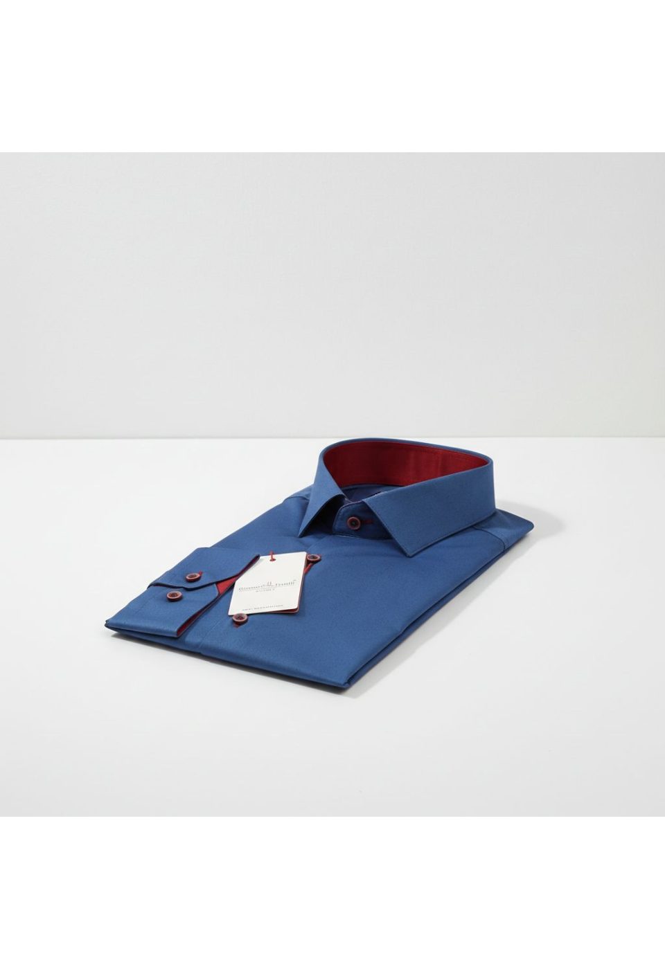 3016 CR SATIN 013 Slim Fit Uzun Kol Düz Renk Saten Erkek Gömlek 3GMK313016013 - Giovanni Fratelli