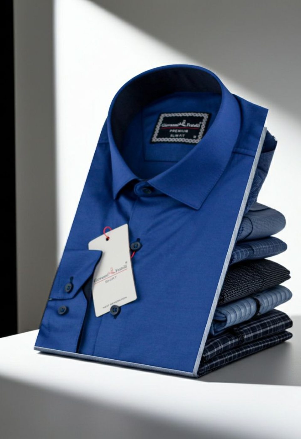 3016 CR SATIN 014 Slim Fit Uzun Kol Düz Renk Saten Erkek Gömlek 3GMK313016014 - Giovanni Fratelli
