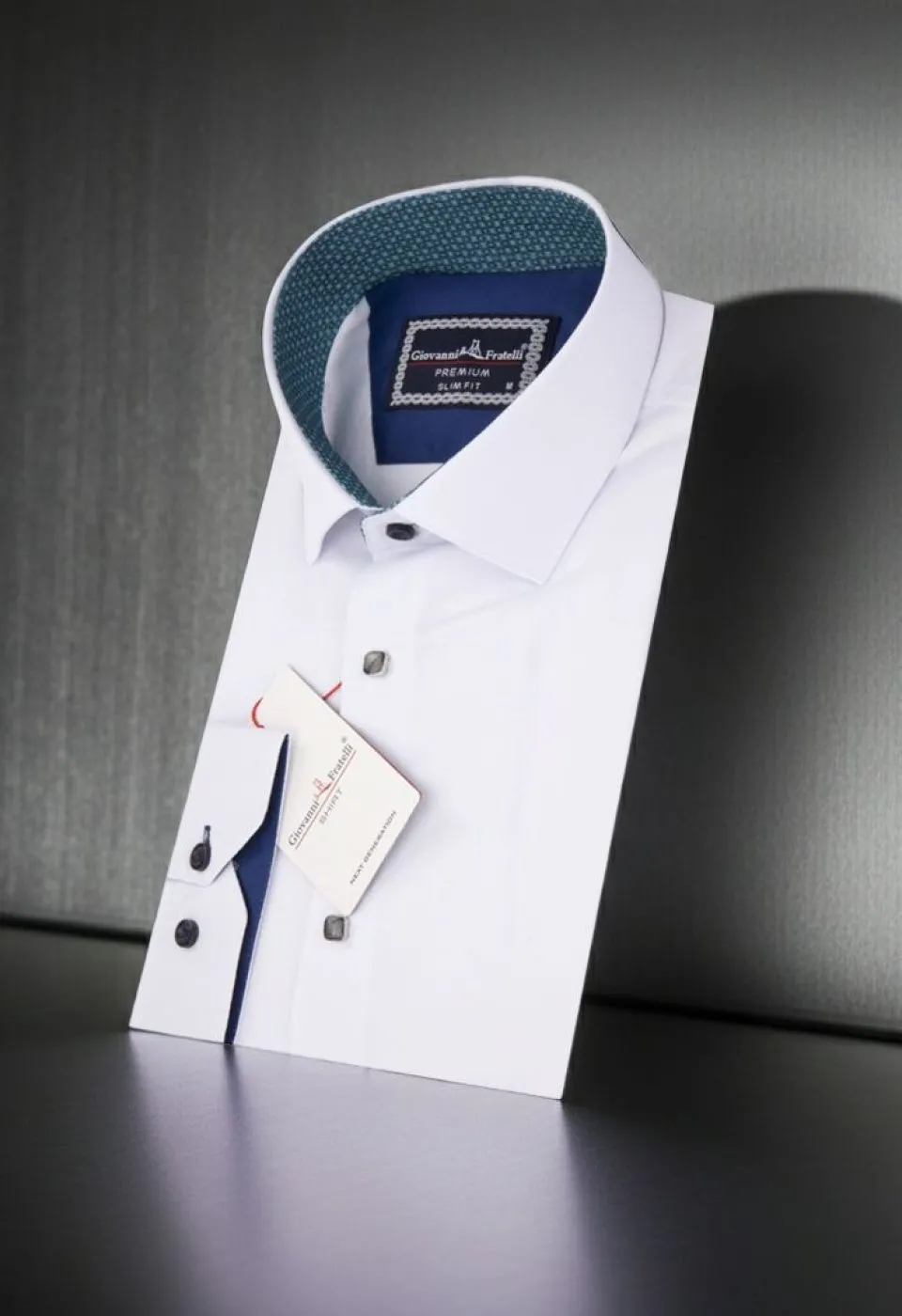 Slim Fit Uzun Kol Düz Renk Saten Erkek Gömlek 3GMK313020001