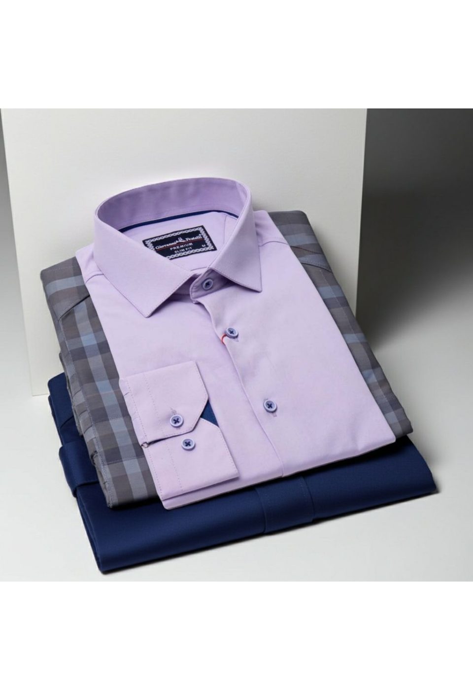 3021 CR SATIN 009 Slim Fit Uzun Kol Düz Renk Saten Erkek Gömlek 3GMK313021009 - Giovanni Fratelli