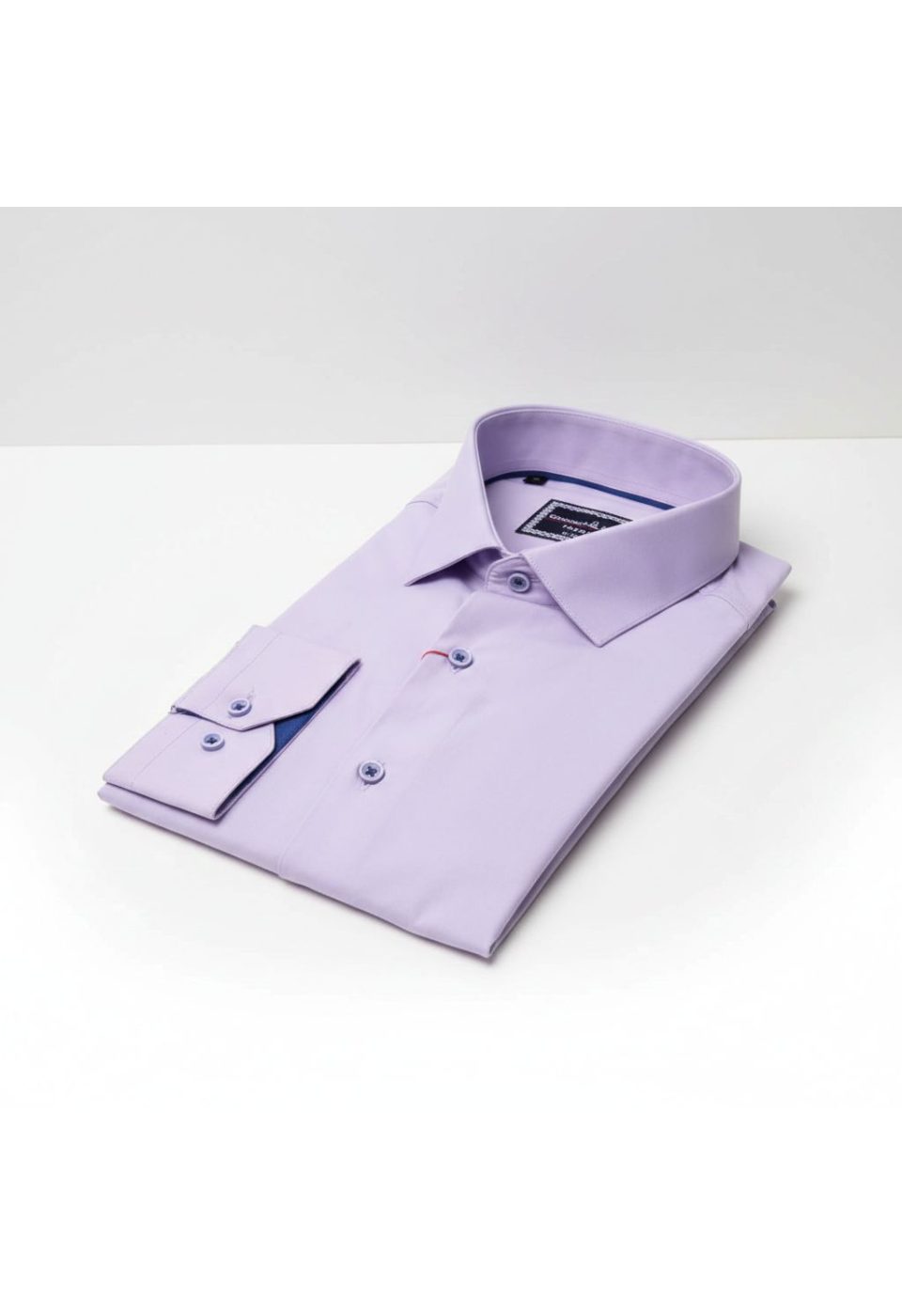 3021 CR SATIN 009 Slim Fit Uzun Kol Düz Renk Saten Erkek Gömlek 3GMK313021009 - Giovanni Fratelli