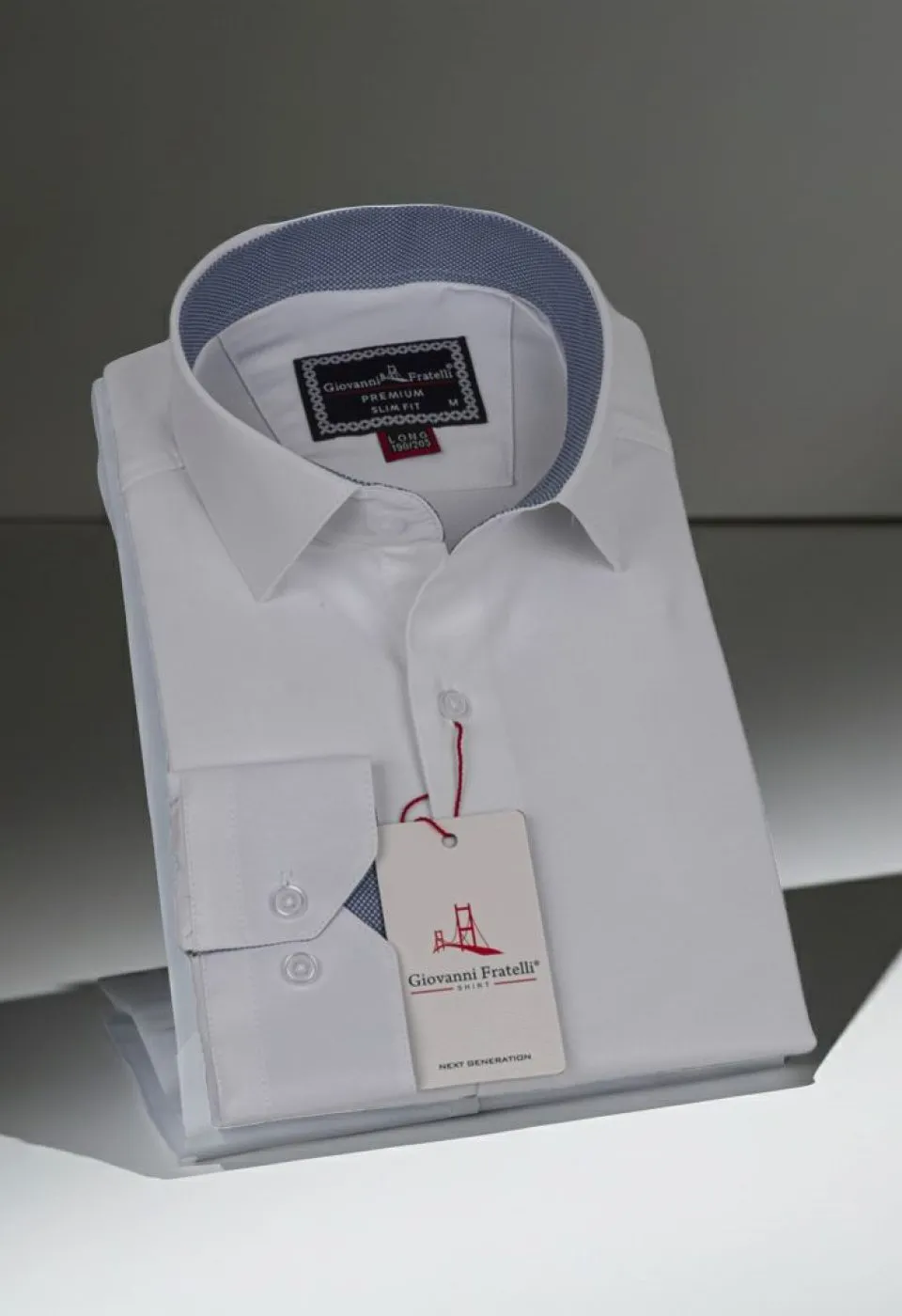 8 Drop Slim Fit Uzun Kol Düz Renk Saten Erkek Gömlek 3GMK323022001 - Giovanni Fratelli