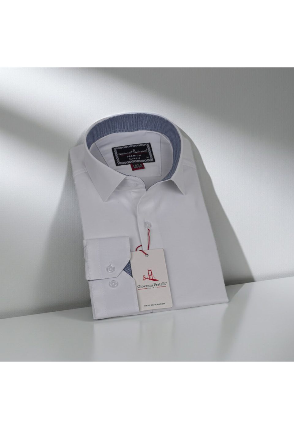 3022 CR 8 DROP SATIN 001 8 Drop Slim Fit Uzun Kol Düz Renk Saten Erkek Gömlek 3GMK323022001 - Giovanni Fratelli