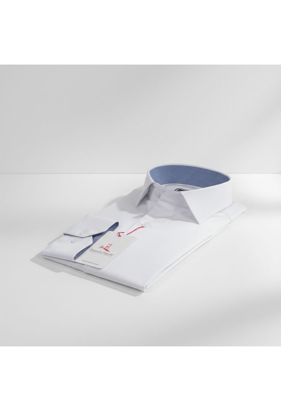 3022 CR 8 DROP SATIN 001 8 Drop Slim Fit Uzun Kol Düz Renk Saten Erkek Gömlek 3GMK323022001 - Giovanni Fratelli