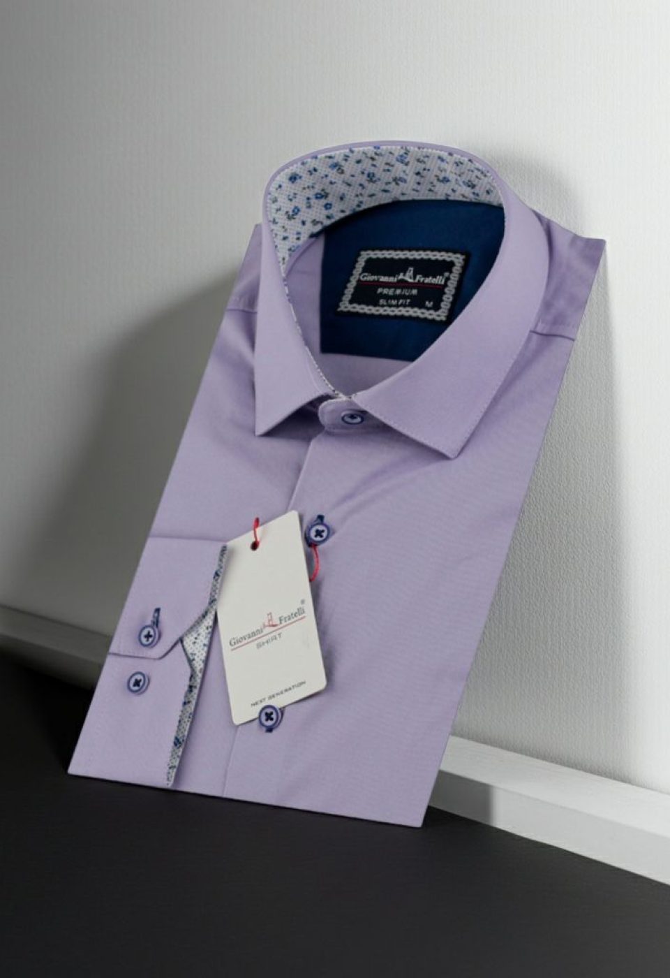 Slim Fit Uzun Kol Düz Renk Saten Erkek Gömlek 3GMK313024002 Slim Fit Uzun Kol Düz Renk Saten Erkek Gömlek 3GMK313024002